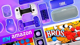 32 GENIALES REGALOS TECNOLÓGICOS que PUEDES COMPRAR en AMAZON 😍 [upl. by Arvid]