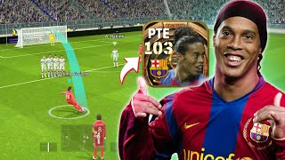 como deixar o R10 Big Time com 103 de over eFootball 24 Mobile [upl. by Nosahc918]