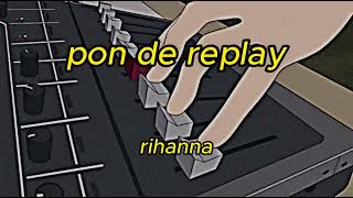 rihanna  pon de replay slowedreverb [upl. by Notelrac]