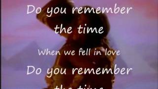 Remember the Time By Michael Jackson with lyrics [upl. by Kcirdaed]