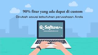 QSoftware Accounting  JASA PEMBUATAN APLIKASI SOFTWARE JASA EKSPEDISI BARANG [upl. by Earb]