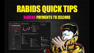 How To Add KADENA To Your ZELCORE Wallet [upl. by Ariahay523]