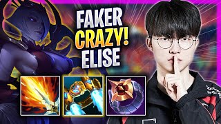 FAKER IS SO CRAZY WITH ELISE  T1 Faker Plays Elise JUNGLE vs Graves  Season 2024 [upl. by Lovel909]