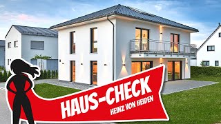 HausCheck MassivhausStadtvilla für fünfköpfige Familie von Heinz von Heiden  Hausbau Helden [upl. by Aissac]