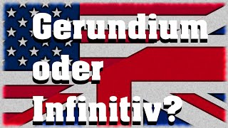 Gerundium oder Infinitiv Fach Englisch [upl. by Lieno]