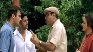 Comedy scene  Akshaye tells Paresh Rawal that he loves Kareena and wants to marry her Hulchul [upl. by Jorgensen]