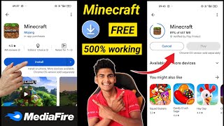 😍MINECRAFT DOWNLOAD  HOW TO DOWNLOAD MINECRAFT FOR FREE  MINECRAFT KAISE DOWNLOAD KAREN PLAY STORE [upl. by Braunstein]