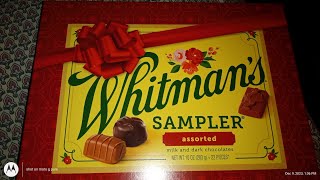 Whitmans Sampler Assorted Milk and Dark Chocolates At WALMARTS 598 [upl. by Alexis]