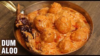 Dum Aloo  How To Make KASHMIRI DUM ALOO  Kashmiri Dum Aloo Recipe By Tarika [upl. by Vadnee]