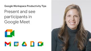 How to present and see participants in Google Meet [upl. by Southard]