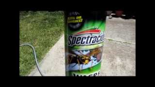 Spectracide wasp and hornet killer spray review [upl. by Goat]