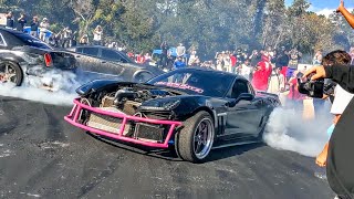 BOOSTED Drift Vette SHUTS DOWN Jacksonville Legal Pit [upl. by Roban]