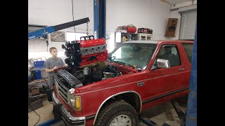 4x4 S10 Blazer LS swap part 1 [upl. by Tfat]