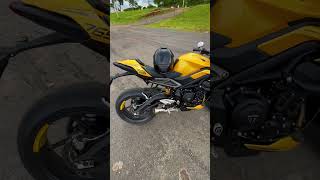 Street Triple 765 RS 2024  SC Project Shopee streettriplebikelife triumphmotorcycles [upl. by Derfliw]