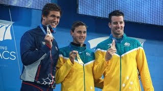 14 Pan Pacs  Cameron McEvoy Wins 100m Freestyle [upl. by Yeldahc]