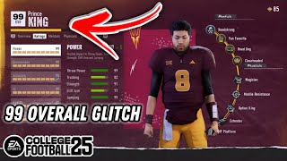 INSTANT 99 OVERALL GLITCH in College Football ROAD TO GLORY [upl. by Spiegelman]