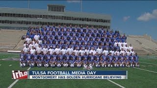 Tulsa Football Media Day [upl. by Solohcin]