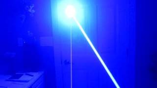 Homemade 1000mW Blue Laser Pocket Burner [upl. by Beniamino]