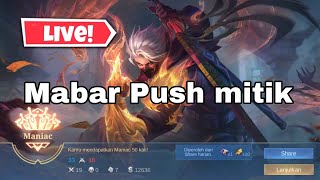 Push rank gas  Live Mobile Legends Gaming Indonesia [upl. by Norraj]