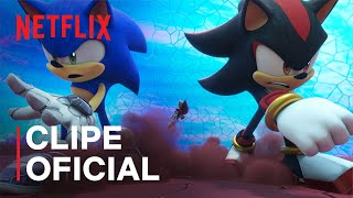 Sonic Prime  Clipe oficial  Geeked Week 2023  Netflix [upl. by Ahsian255]