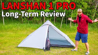 LANSHAN 1 PRO REVIEW  The Perfect Budget Ultralight Tent [upl. by Silverts]