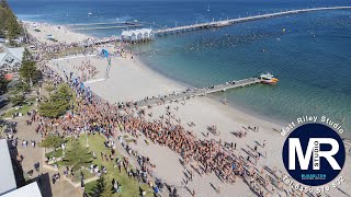 The Busselton Jetty swim 2023 Western Australia [upl. by Julia]