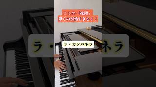 【ラ・カンパネラ】手の跳躍が難しすぎる曲 shorts pianist piano ピアノ ピアニスト music ショート ラカンパネラ lacampanella クラシック [upl. by Kuhn510]