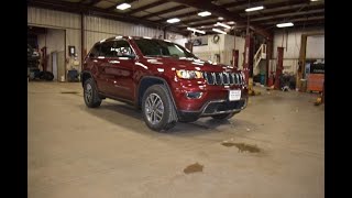 2021 Velvet Red Jeep Grand Cherokee Limited 4x4 SJ6912 Motor Inn Auto Group [upl. by Kilroy]