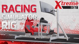 8020 Xtreme DIY  Racing Simulator Rig [upl. by Dyob]