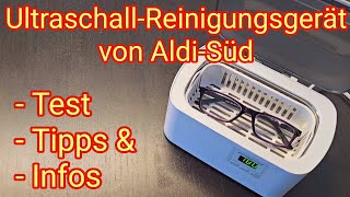 AMBIANO UltraschallReinigungsgerät von ALDISÜD  Test Tipps amp Infos [upl. by Lustig]