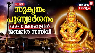 Sabarimala Deeparadhana LIVE  Sannidhanam  Swamiye Saranam Ayyappa  Mandala Masam 2023  N18L [upl. by Waligore]