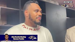 Hear from Ravens T Ronnie Stanley after the Ravens 2720 loss vs the Kansas City Chiefs [upl. by Frasquito864]