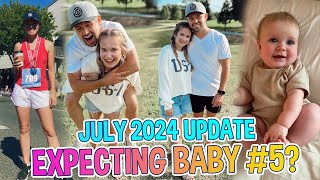 Duggars July 2024 Update Jason Duggars Shocking PDA Photos Kendra Expecting Baby 5 Short Shorts [upl. by Aytnahs820]