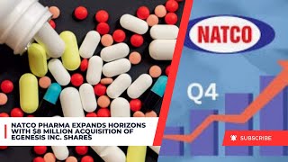 Natco Pharma Expands Horizons with 8 Million Acquisition of eGenesis Inc Shares [upl. by Anurb]