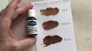 Americolor Navy Blue Food Coloring Demo [upl. by Solon805]