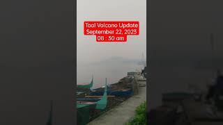 Taal Volcano Update Today September 22 2023 0830am madamrutsa [upl. by Willett]