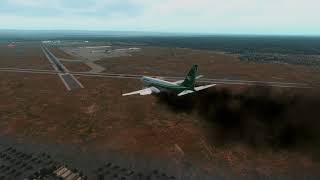 Iraqi Airways 737 crash at Tel Aviv [upl. by Vincenta341]