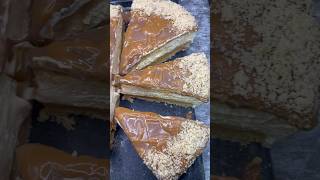 HOW TO MAKE THE BEST MILLIONAIRES CHEESECAKE CARAMEL CHOCOLATE SHORTBREAD CAKE [upl. by Fernando]