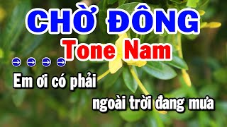 Karaoke Chờ Đông Tone Nam Nhạc Sống Beat Hay Nhất  Karaoke Tuyển Chọn [upl. by Rohpotsirhc795]