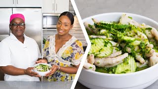 How To Make Trini Chicken Foot Souse  Foodie Nation x Michelles Natural Delights [upl. by Leinahtam]