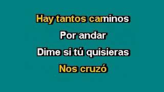 Julieta Venegas Andar contigo Karaoke [upl. by Nosliw]