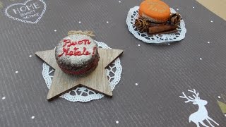 DIY  Embossage sur macaron en pâte fimo idée cadeau Noël HD [upl. by Atalee]