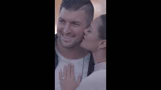 Tim Tebow proposal video to Ms Universe DemiLeigh NelPeters [upl. by Atokad158]