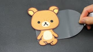 Pancake Art  Rilakkuma Teddy Bear  リラックマ  리락쿠마 by Tiger Tomato [upl. by Lleuqar]