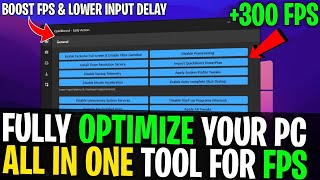 Use This FREE TOOL to Optimize Windows 10 for Gaming amp Performance 2024 [upl. by Aliled]