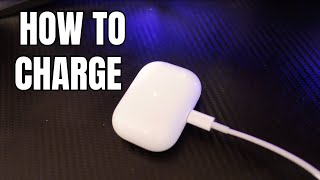 How To Charge Airpods Pro Wireless Charging Case [upl. by Aretina]