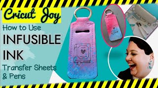 How to Use Infusible Ink by Cricut to Create Personalized Gifts with Cricut Joy in Minutes [upl. by Freudberg]