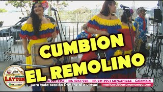 ★ CUMBION  El Remolino  FANDANGO papayera Bucaramanga 314 223 3357 Grupo Musical ★ [upl. by Crowe]