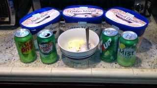 Vanilla Ice Cream With Canada Dry Ginger Ale Recipe [upl. by Gerti]