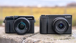 Panasonic LX100 II vs Panasonic GX9  Differences and Similarities [upl. by Hyacinth]